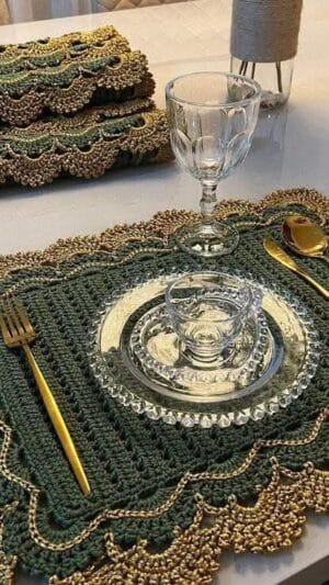 Jogo Americano Natáli Fio Encantado