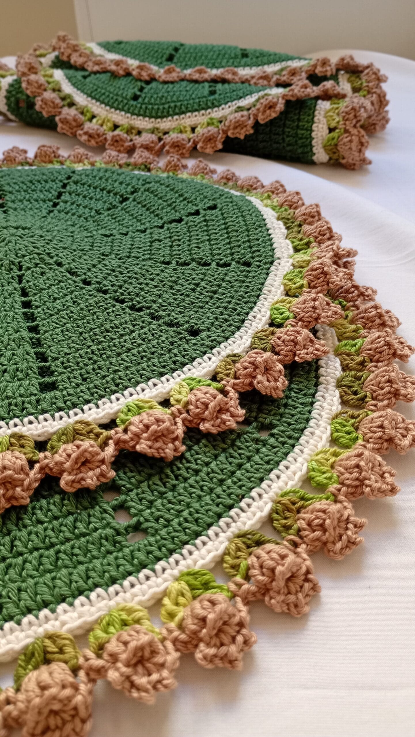 Sousplats de Crochê Tulipa - Fio encantado